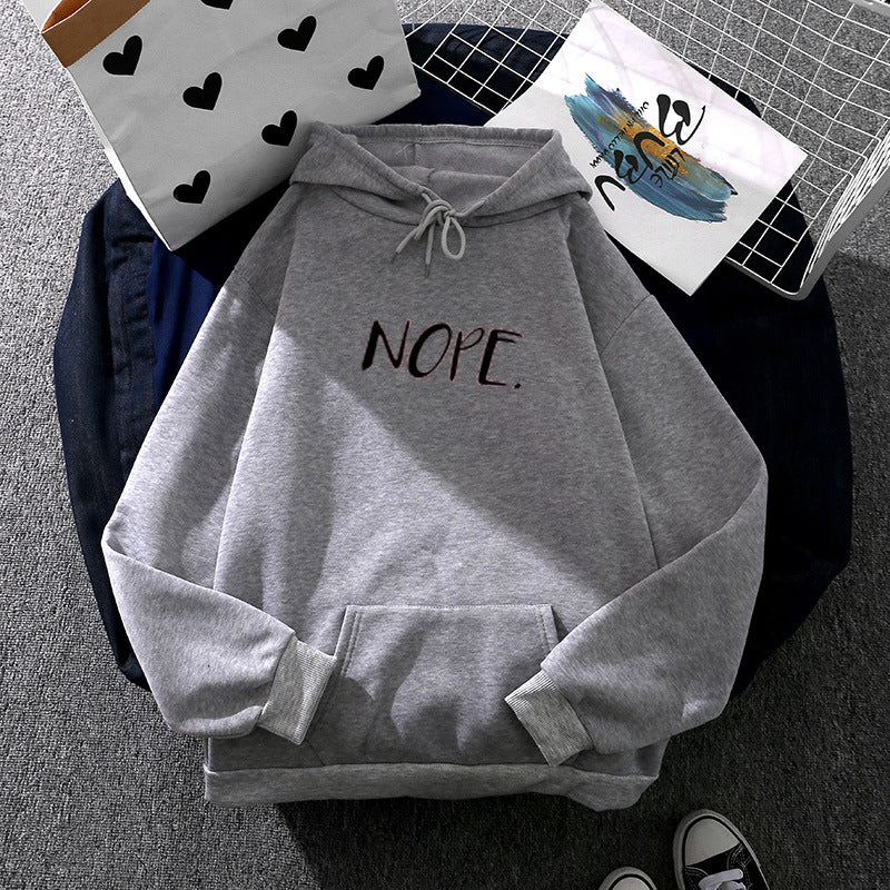 Damen Kapuzenpullover Witziger Schriftzug