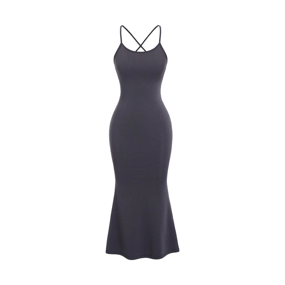 Damen Langarmkleid Spitze Figurbetont Schnürung