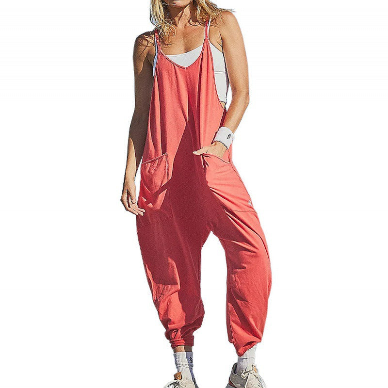 Damen Overall Lässig Strapazierfähiges Material