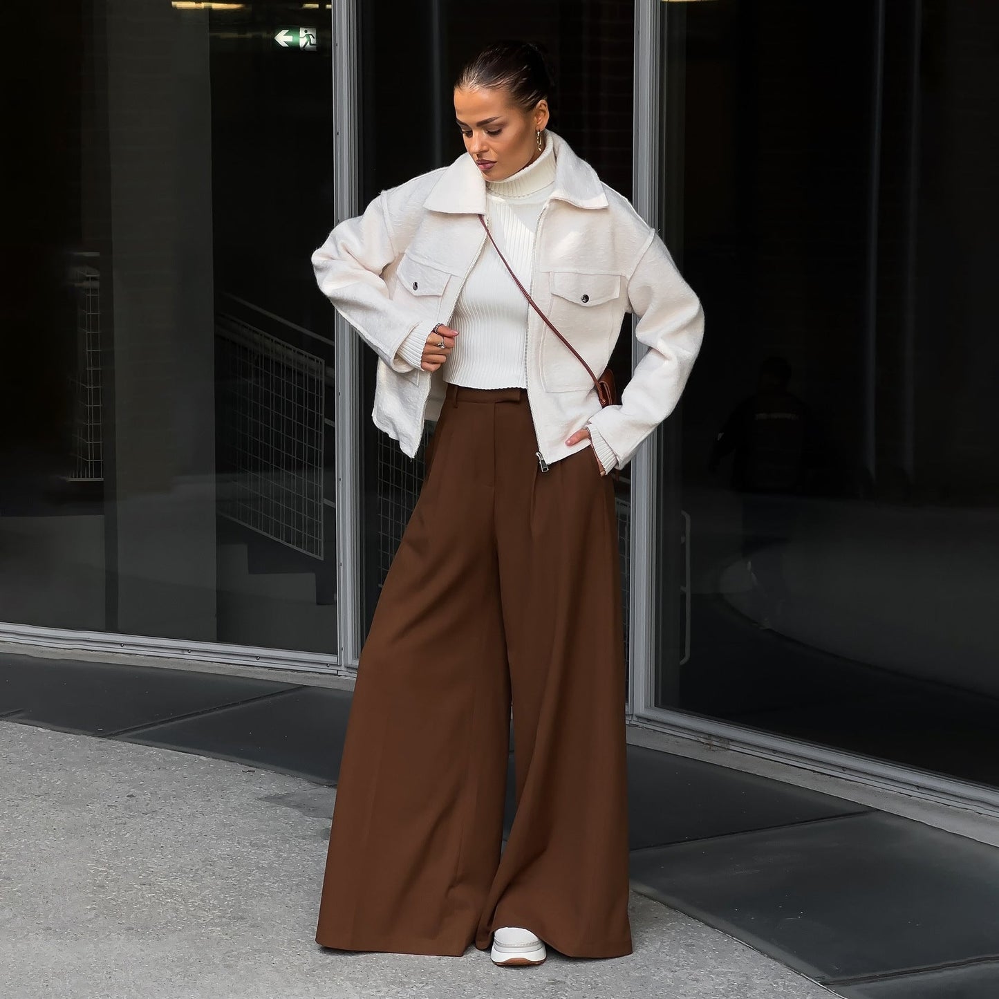 Damen Kurzjacke mit Taschen Norvielle
