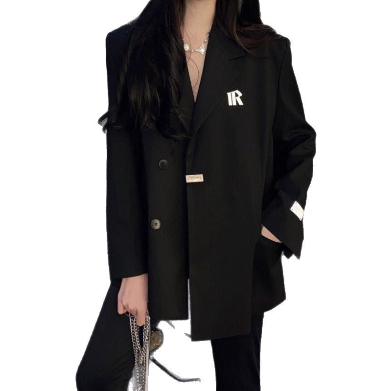 Damen Zweireiher Blazer Oversized Modern Norvielle