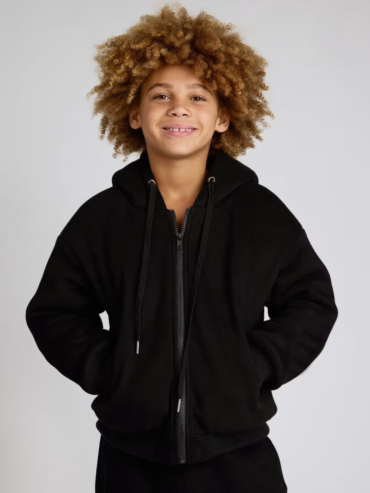 Damen Oversized Kapuzenjacke Norvielle Baumwolle Lässig