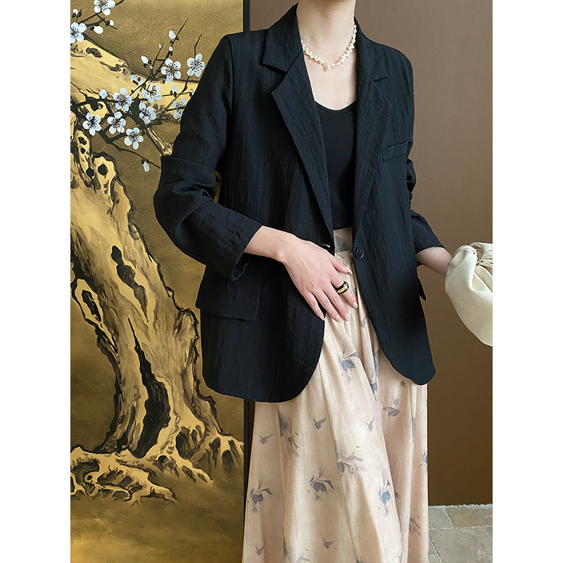 Damen Leichter Sommerkleid aus leichtem Stoff Norvielle