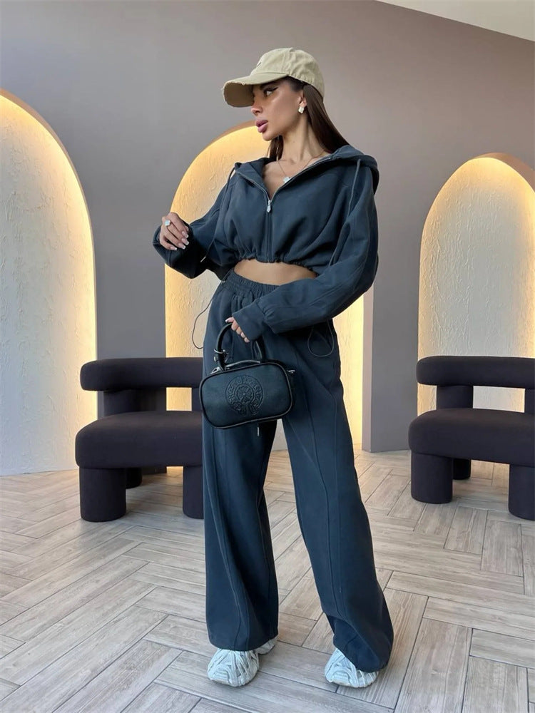 Damen Hoodie Sweatpants Kombi Norvielle