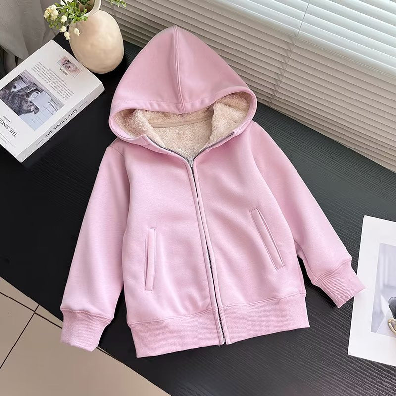 Damen Hoodie-Jacke Fleece Norvielle Weich