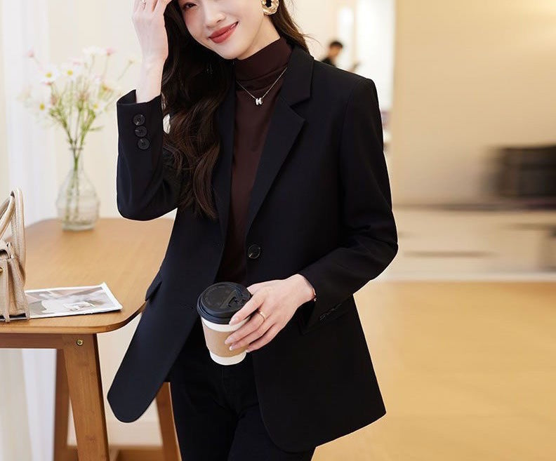 Damen Blazer Klassischer Schnitt Elegantes Design Norvielle