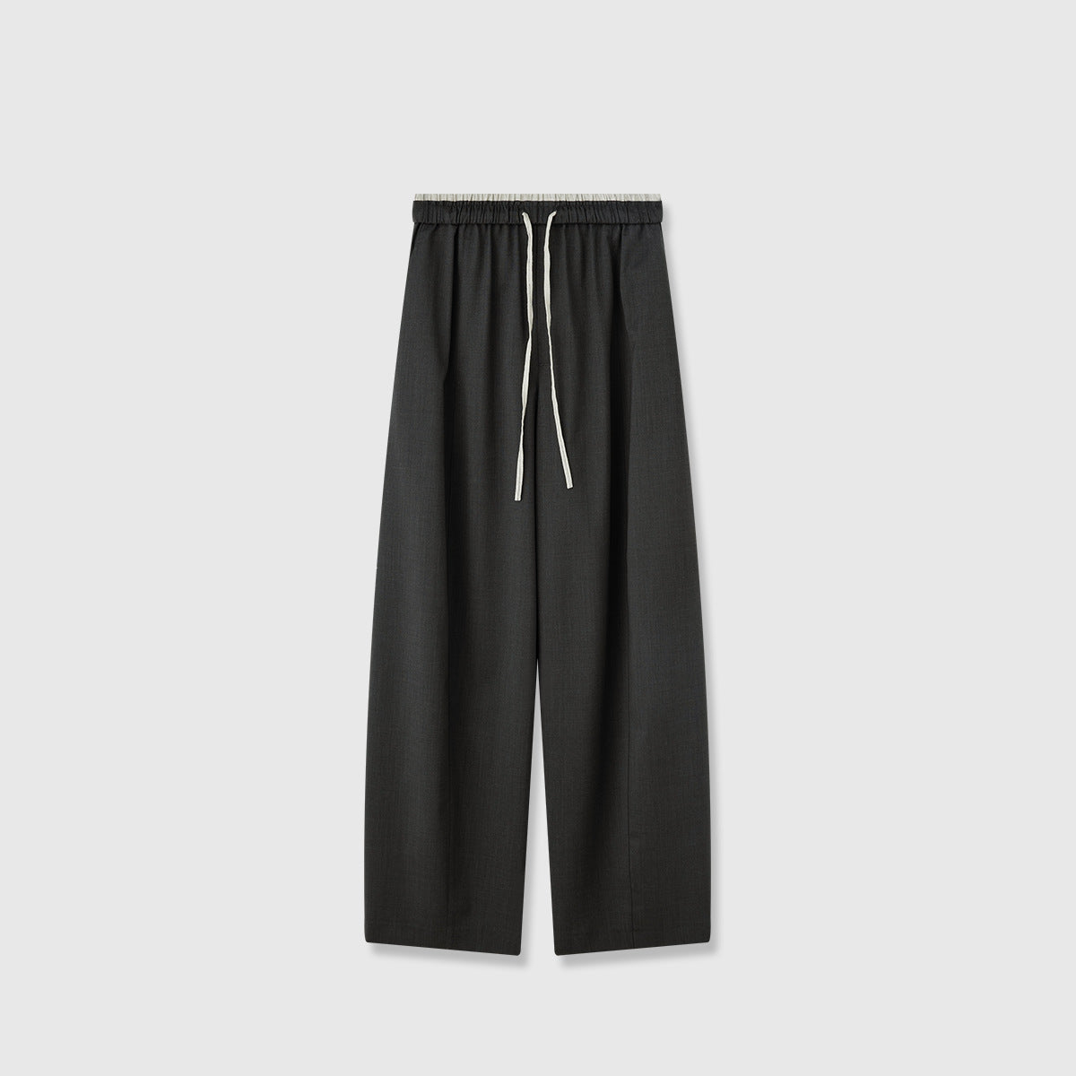 Damenhose Weite Stoffhose Elastischer Bund Norvielle