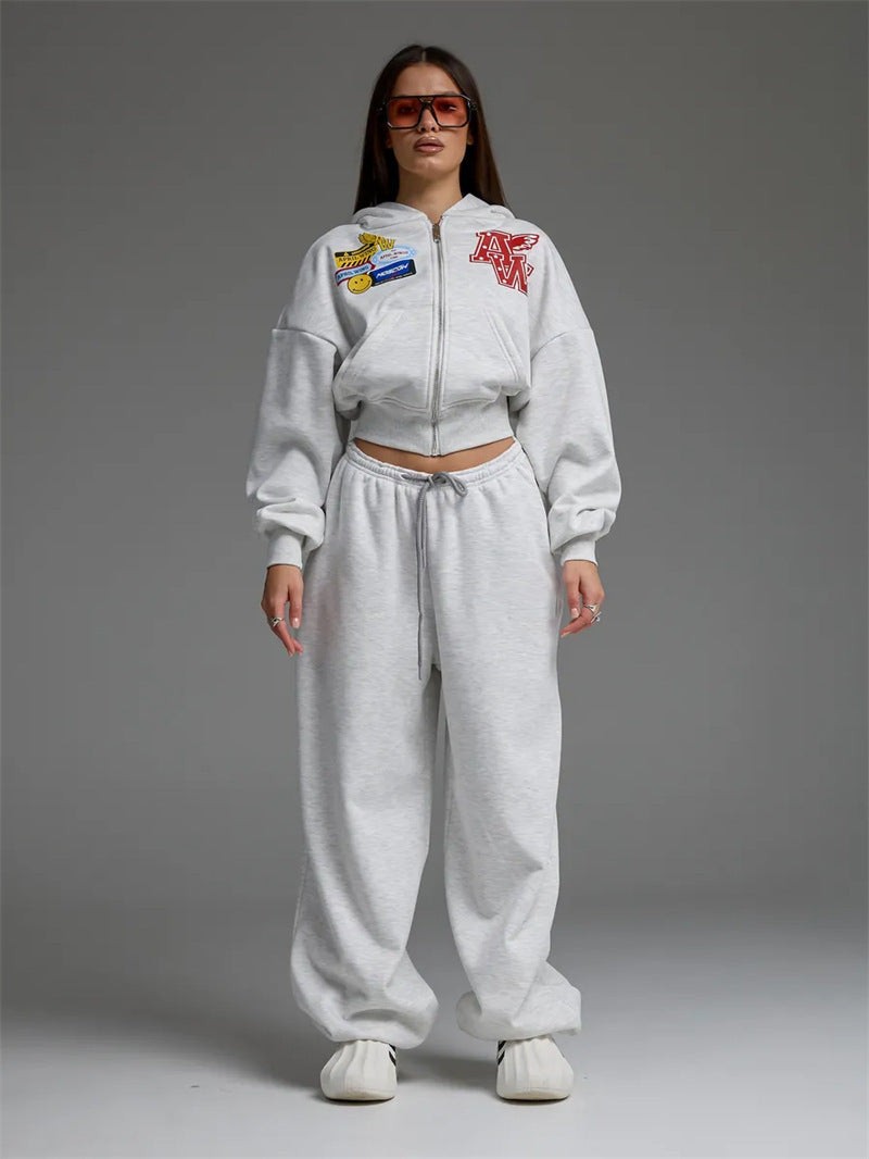 Damen Jogginghose Weite Passform Norvielle