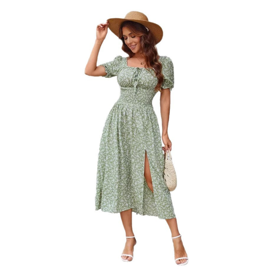Damen Sommerkleid Florales Muster Norvielle