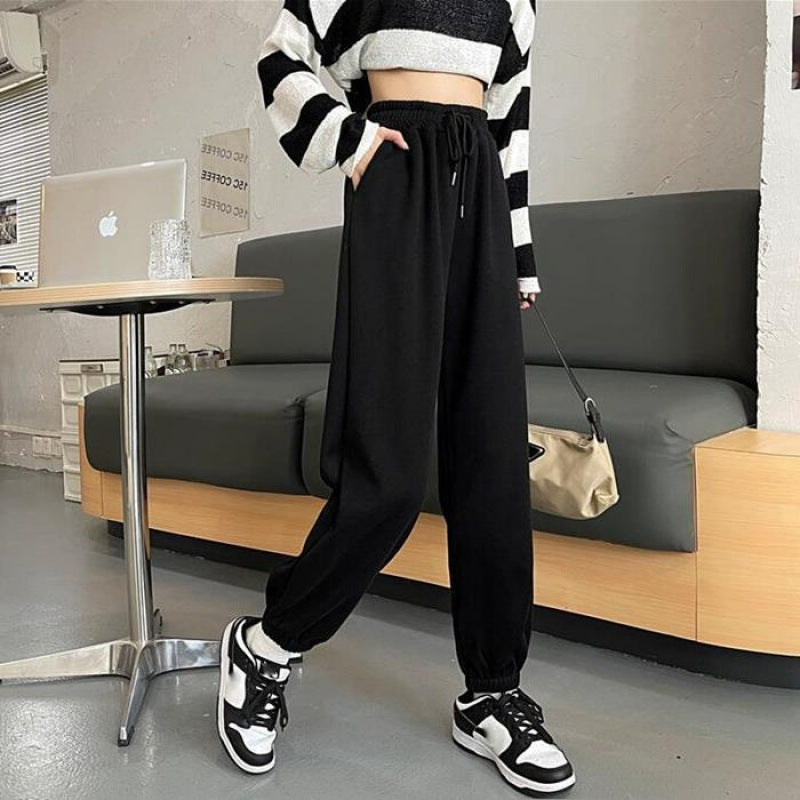 Damen Freizeithose Elastischer Bund Modern Bündchen Norvielle