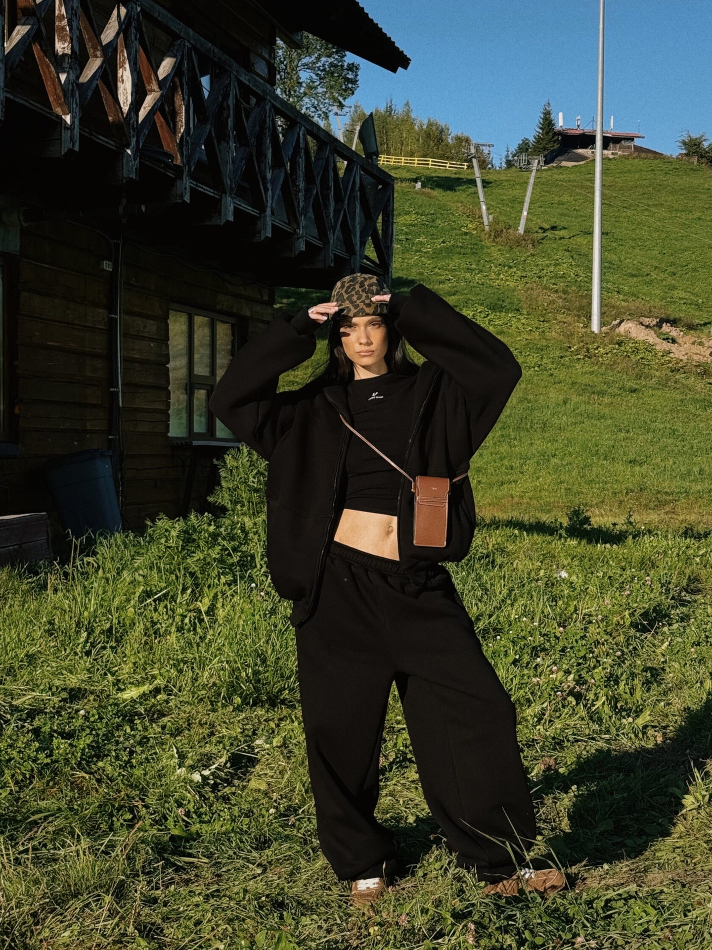 Damen Fleecejacke Oversized Reißverschluss Lässig