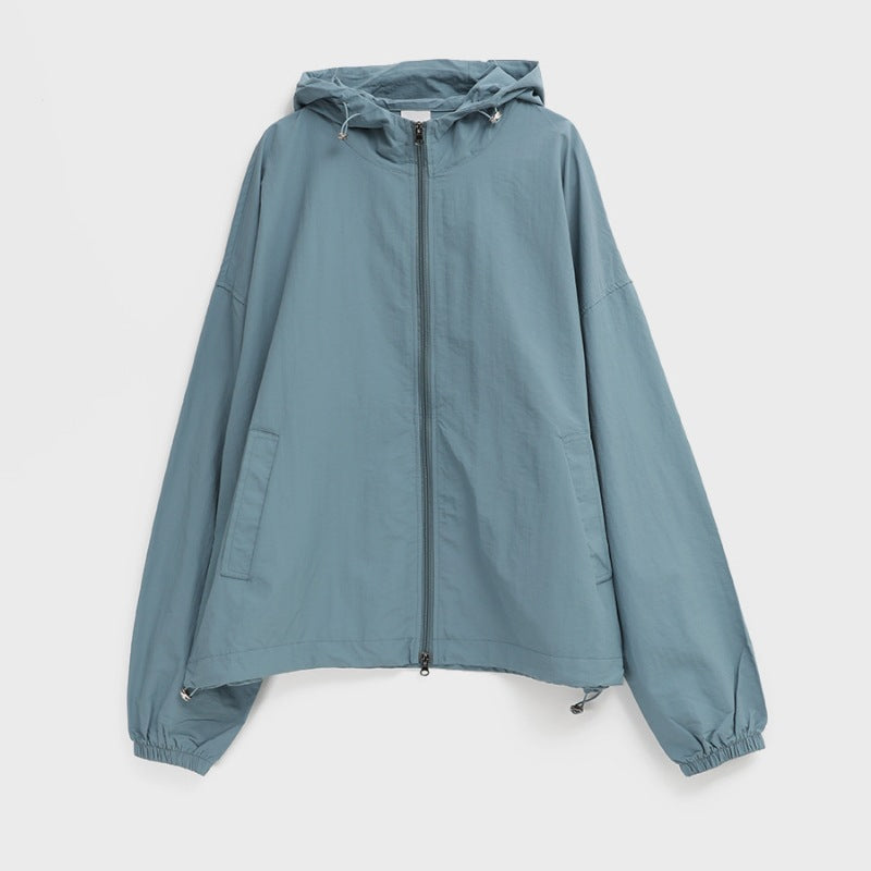 Damen Übergangsjacke Norvielle Lässig Hochkragen Verstellbar