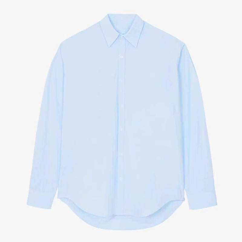 Damen Oversize-Hemd Norvielle Baumwolle Weiß
