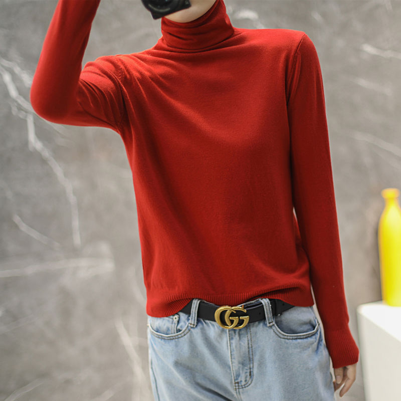 Damen Rollkragenpullover Hochwertig Norvielle