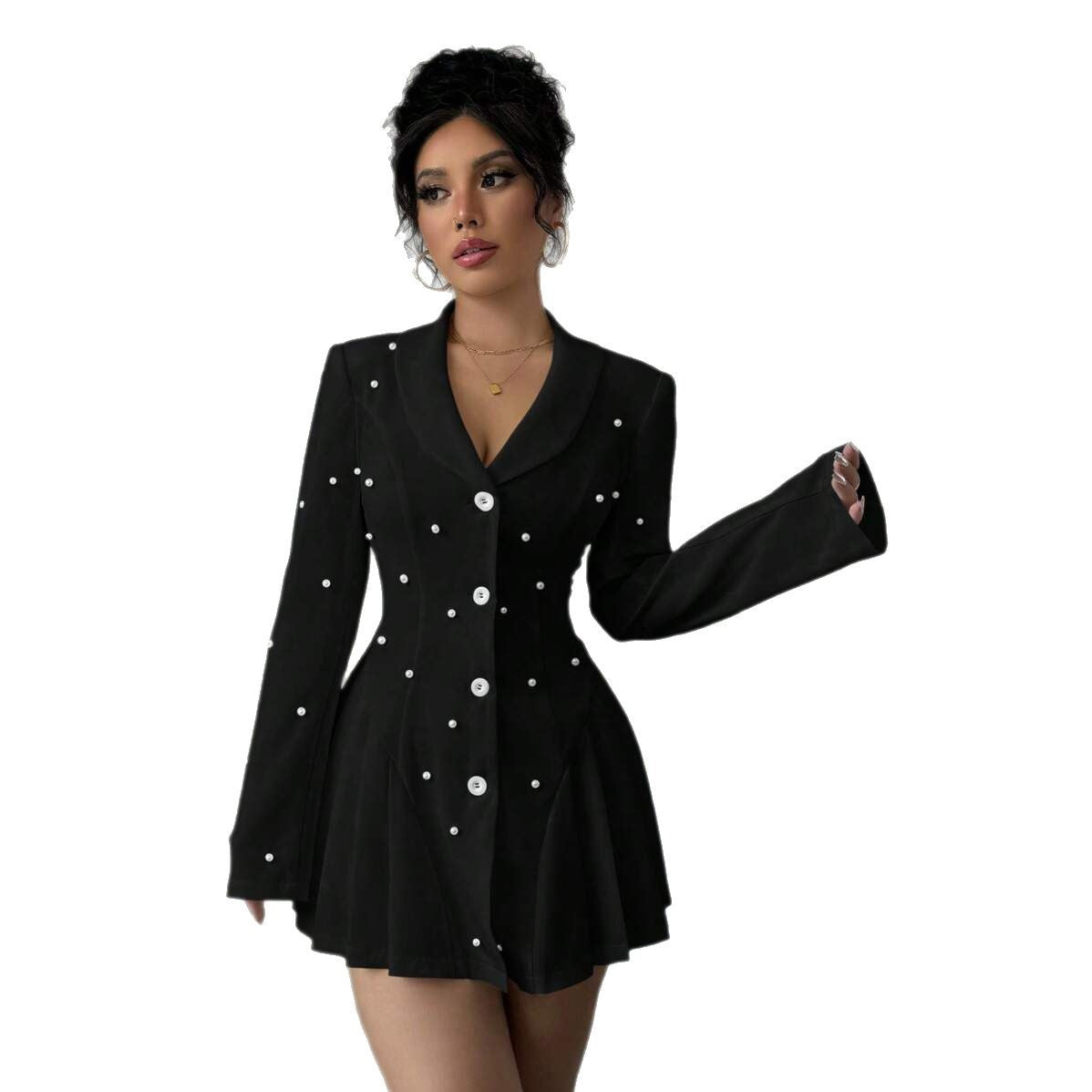 Damen Blazer-Kleid Elegant Norvielle