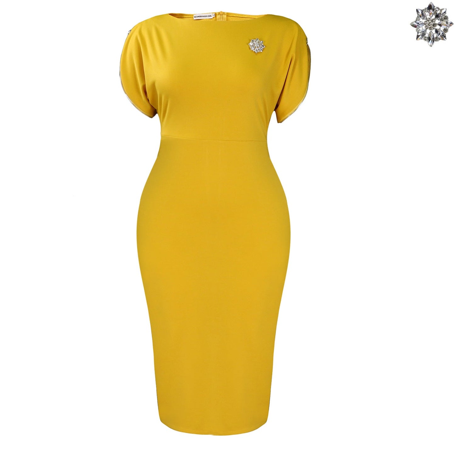 Damen Abendkleid Figurbetonter Schnitt Norvielle