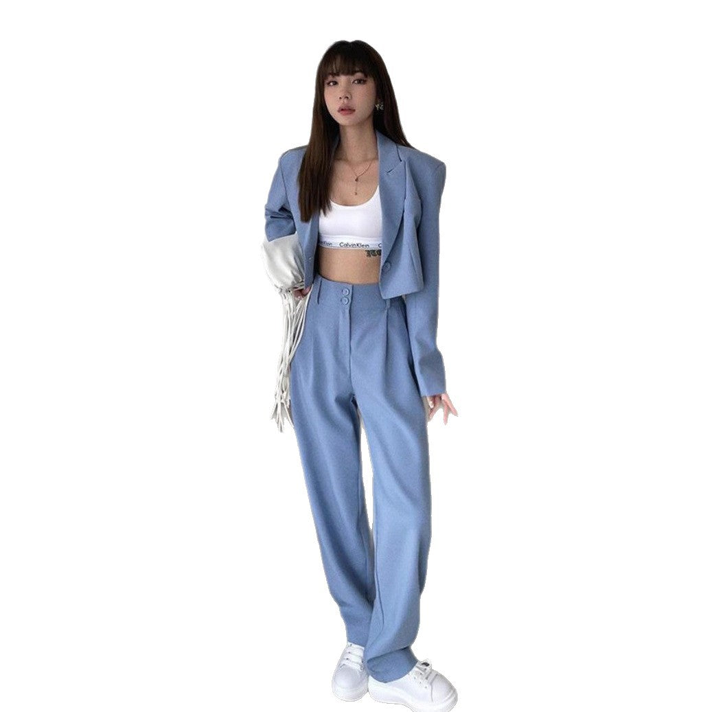 Damen Blazer-Hosen-Set Norvielle Elegantes Design