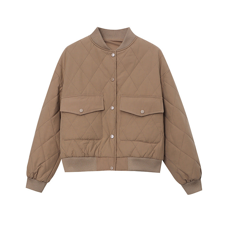 Damen Übergangsjacke Gesteppt Minimalistisch