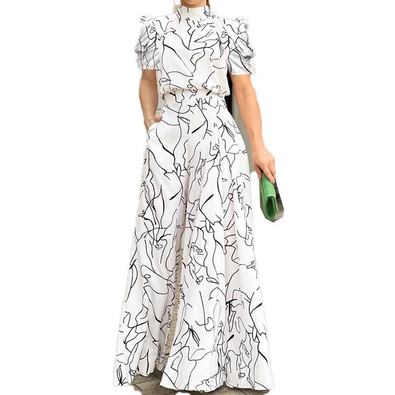 Damen Jumpsuit Wickeloberteil Oversized Norvielle