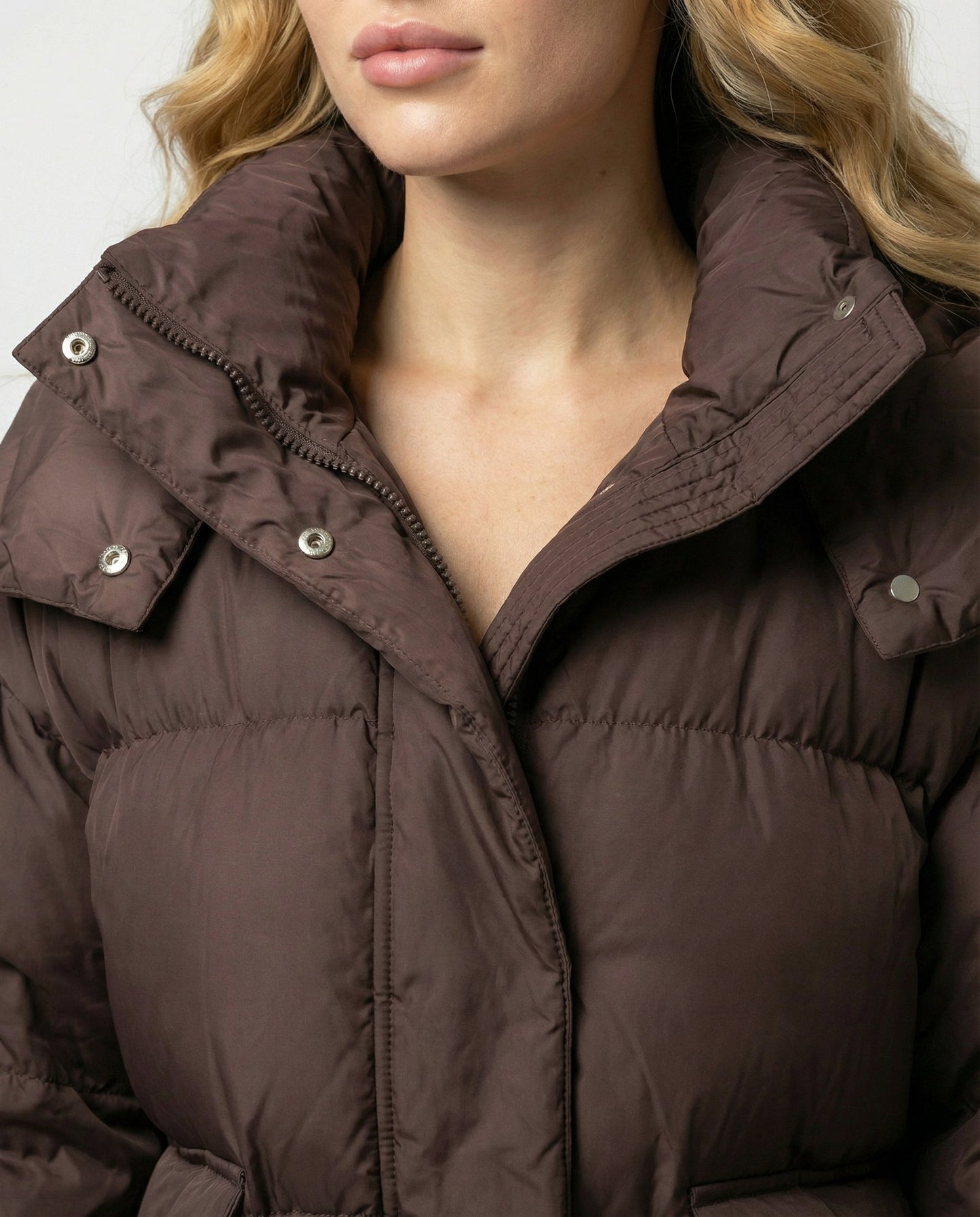 Damen Winterjacke Gesteppt Wärme