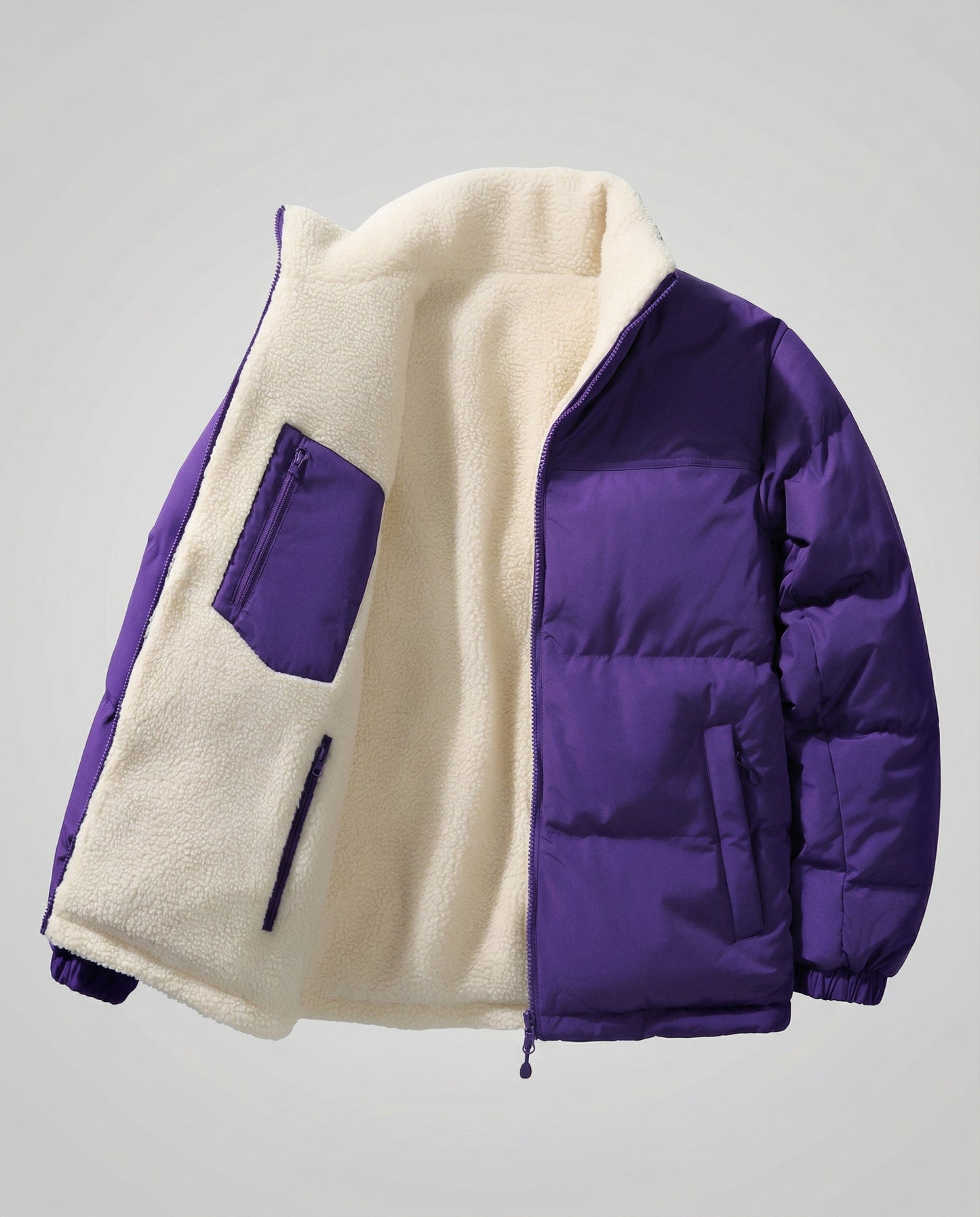 Damen Steppjacke Gefüttert Winterjacke