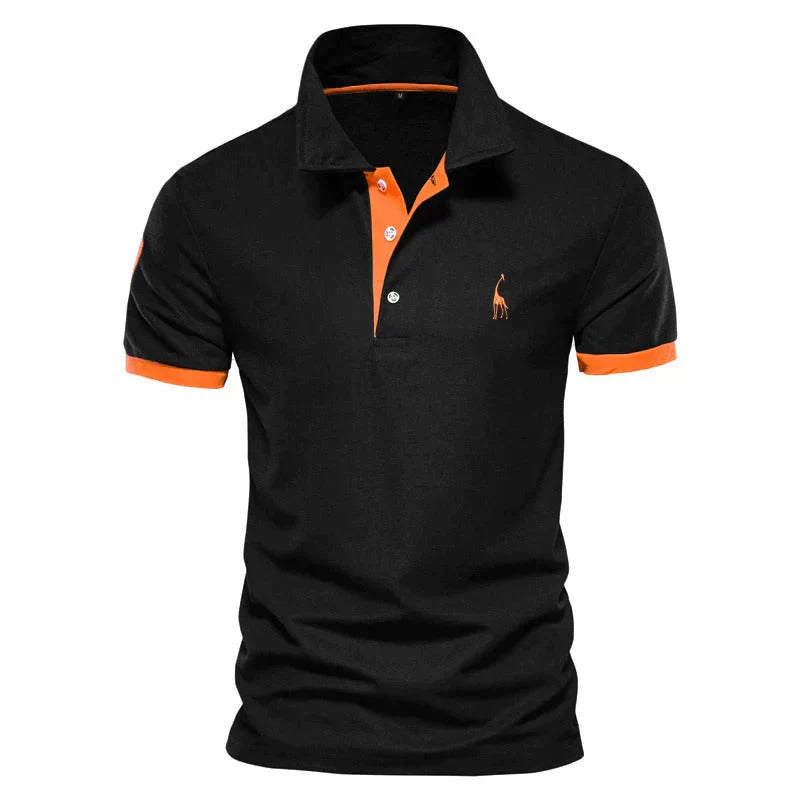 Polohemd | Halber Knopf | Kurzarm | Polo T-Shirt | Herrenhemd-Chaps Herrenmode