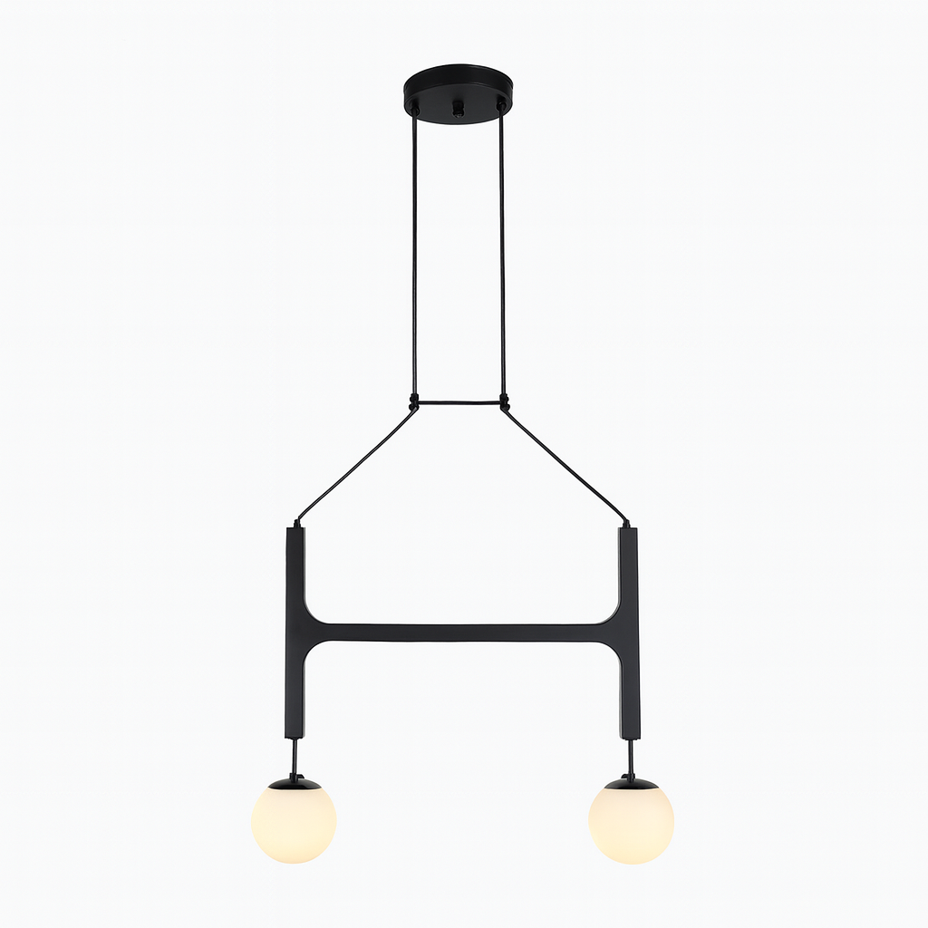 Rethatic Pendelleuchte Metall Modern Weiss