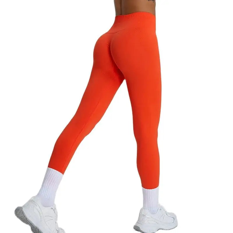 Norvielle Damen Yogahose Nahtlos Elastisch
