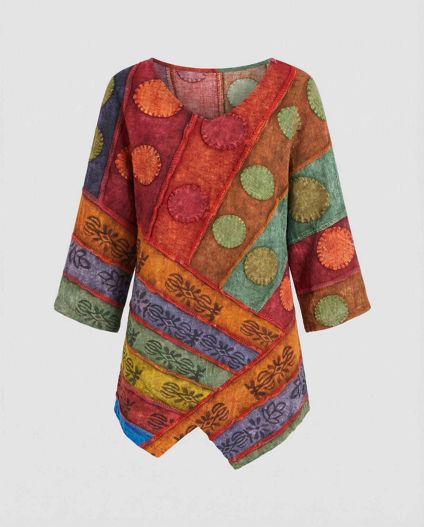Damen V-Ausschnitt Oberteil Elegantes Design
