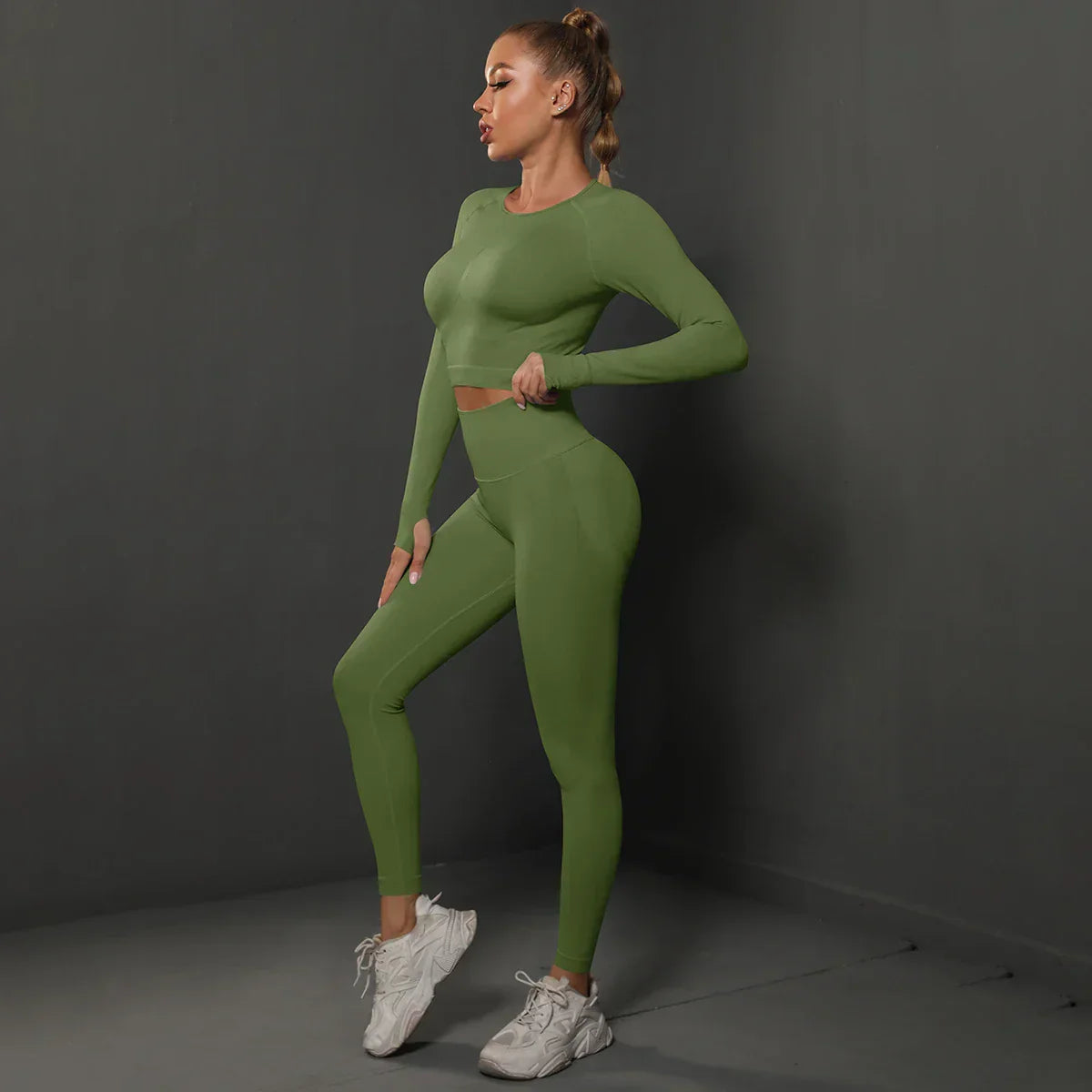 Damen Jogginganzug Zweiteilig Sportlich