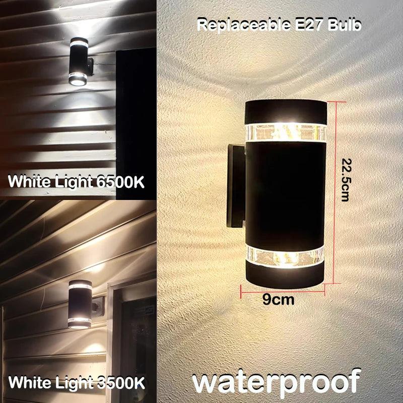 LumiBloc LED Außenwandleuchte E27 IP65 Wasserdicht