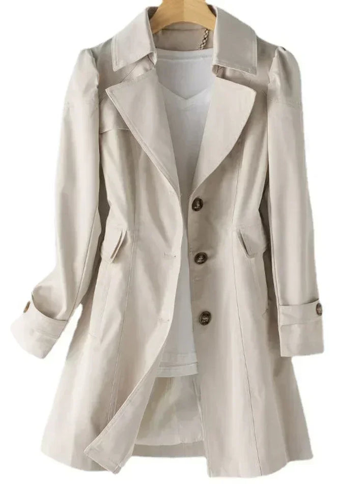 Norvielle Damen Trenchcoat Stylisch