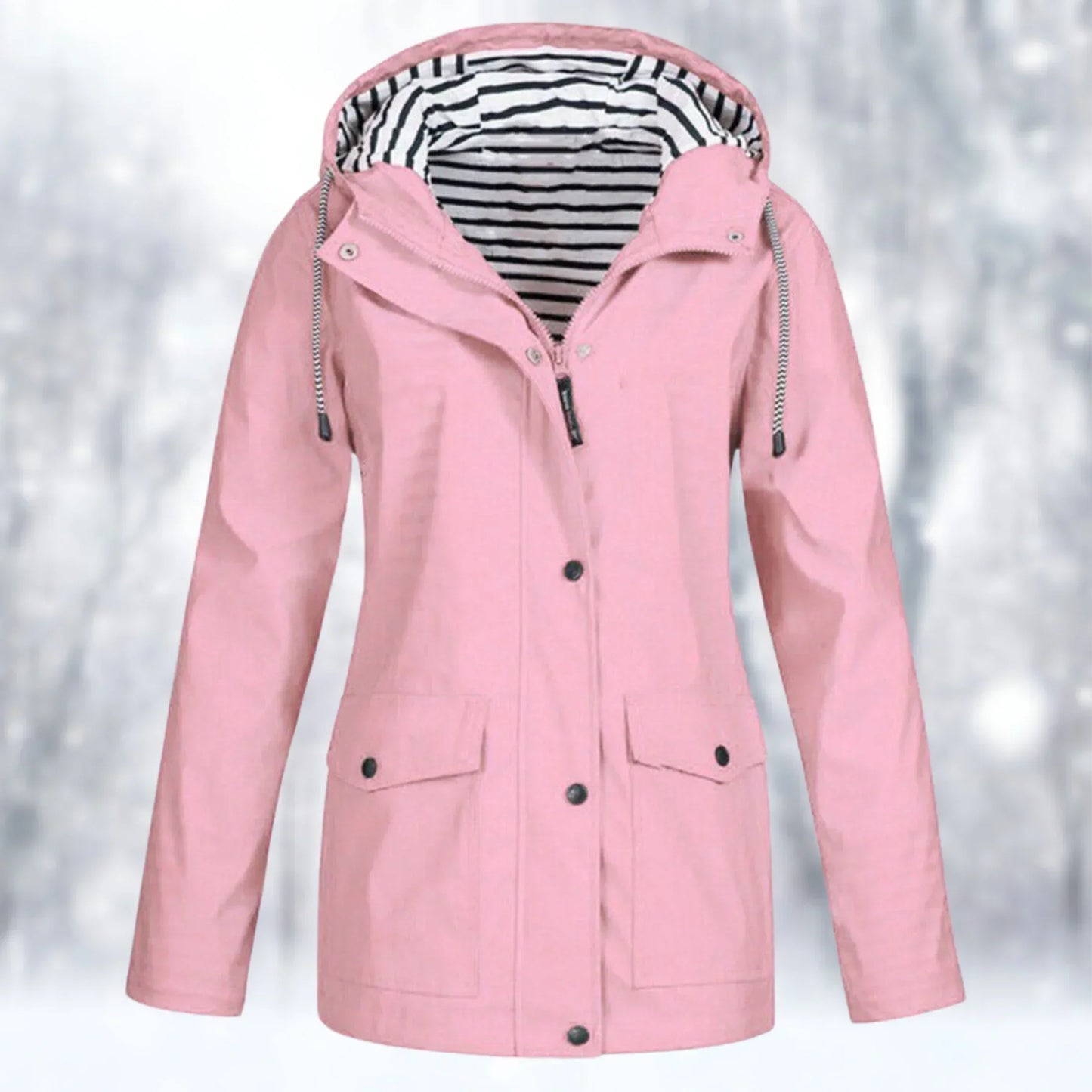 Norvielle Damen Wasserdichte Windjacke