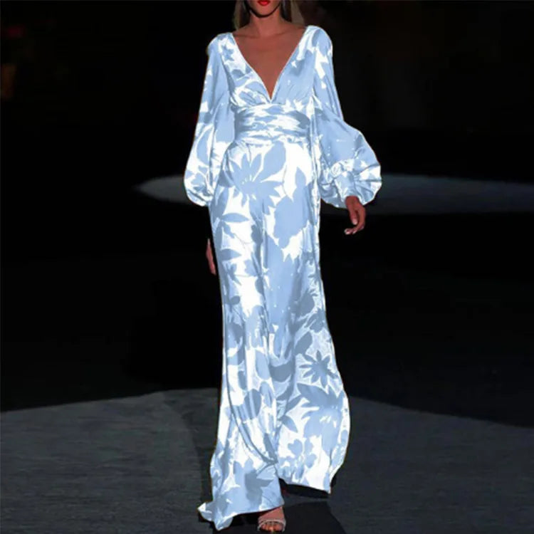 Damen Sommerkleid V-Ausschnitt Moira