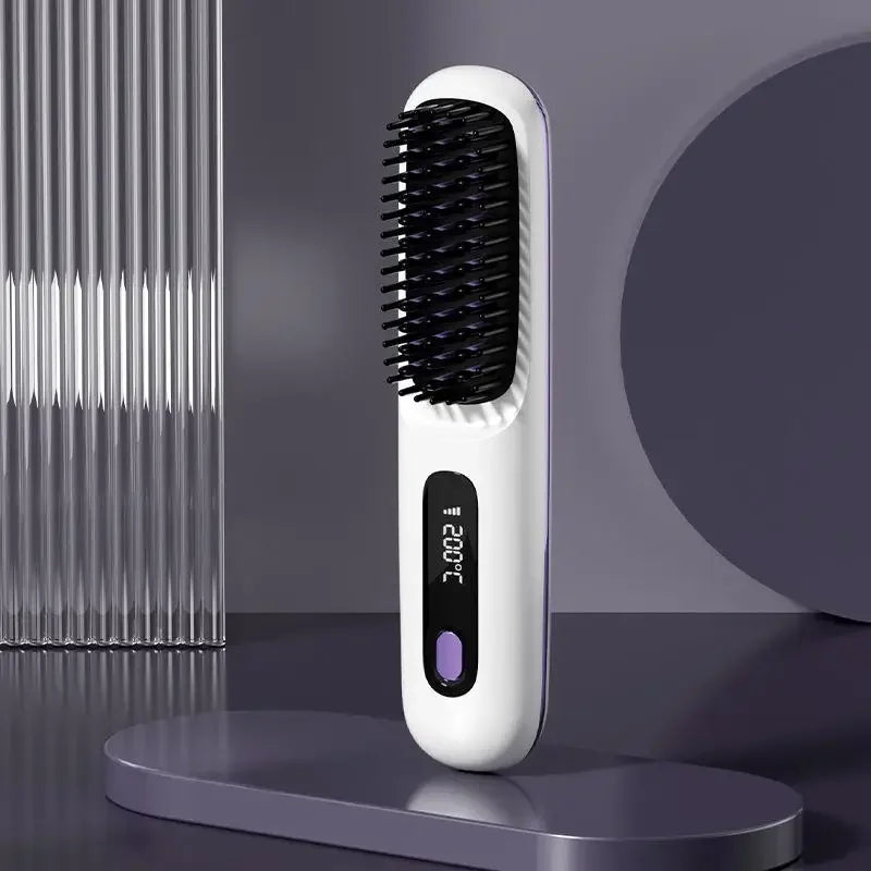 Kabelloser Haarglätter Keramik Ionentechnologie USB-Ladefunktion