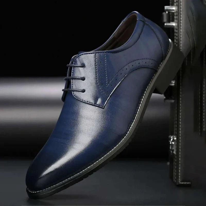 Herren Schnürschuh Business Leder