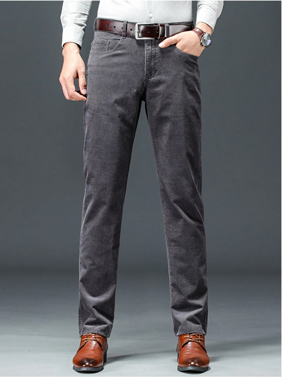 Alcott Herren Slim-Fit Hosen Stretch Klassisch