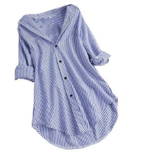Norvielle Damen Oversize Bluse Stylisch