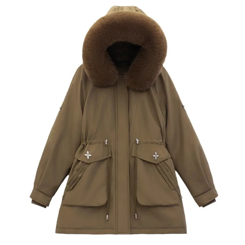 Kunstfelljacke Damen Stilvoll