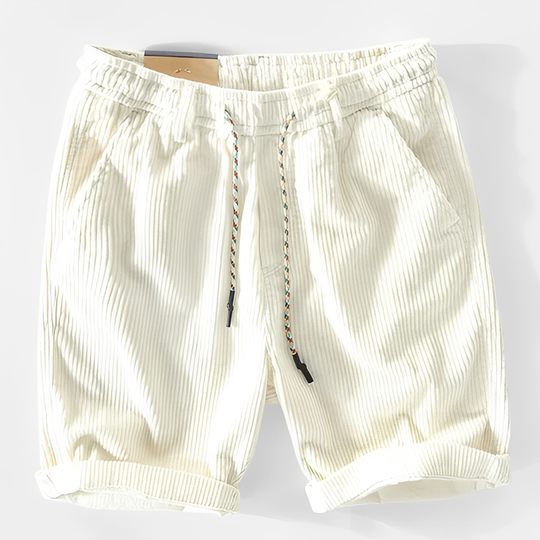 Herren Sommer-Cordhose Kurz