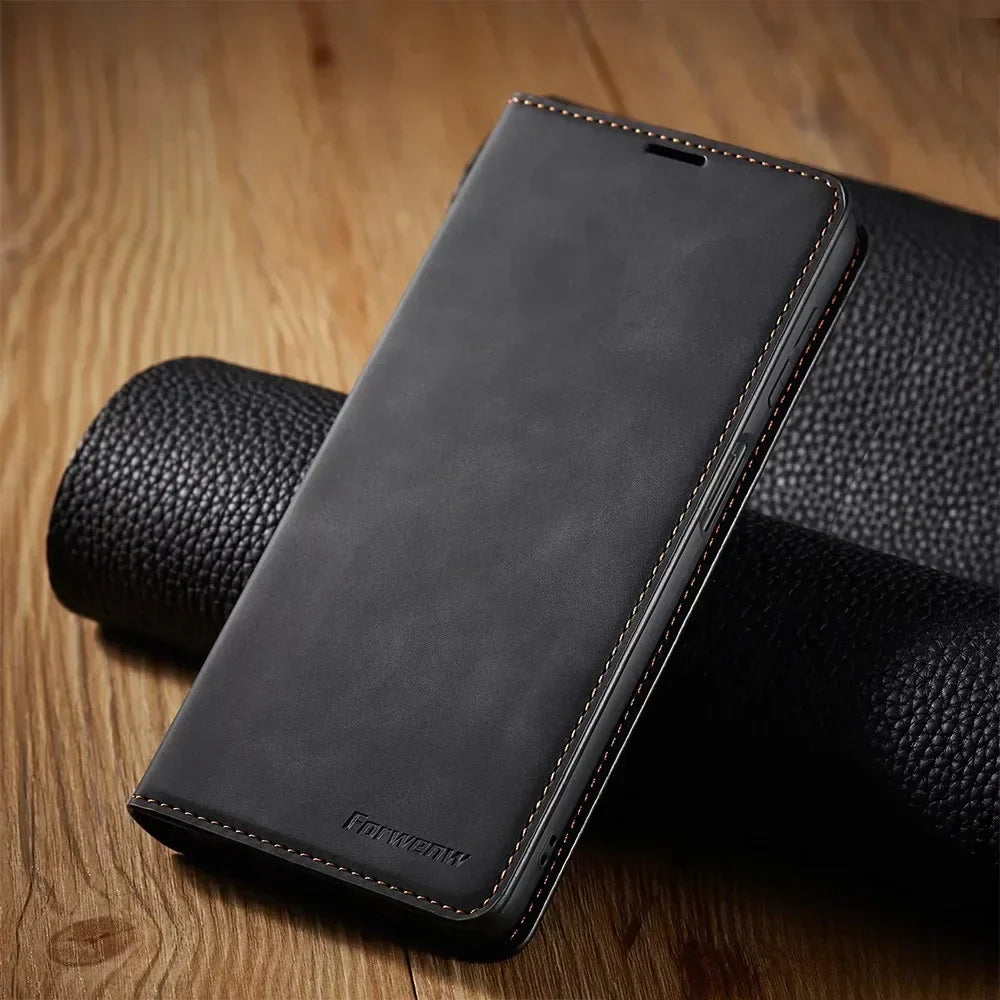 Samsung Lederhülle Magnetisch Schutzcover