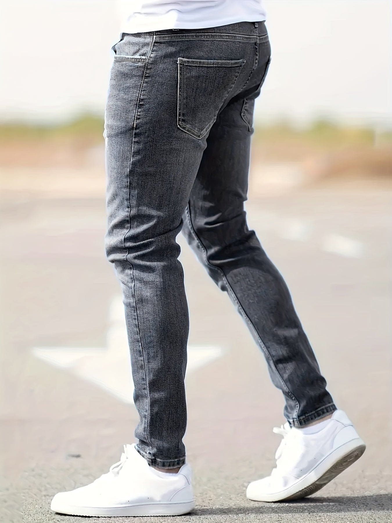 Herren Skinny Jeans Slim-Fit