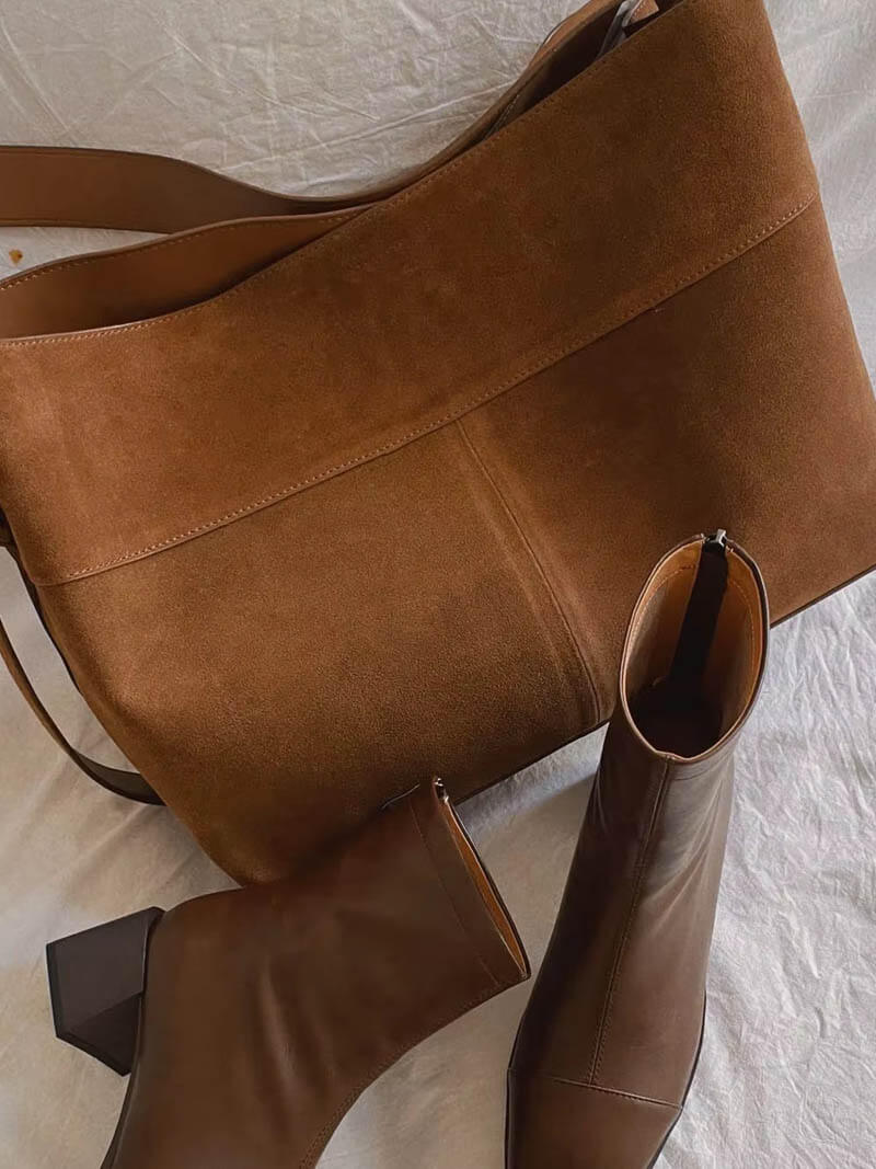 Schultertasche Kunstleder Damen