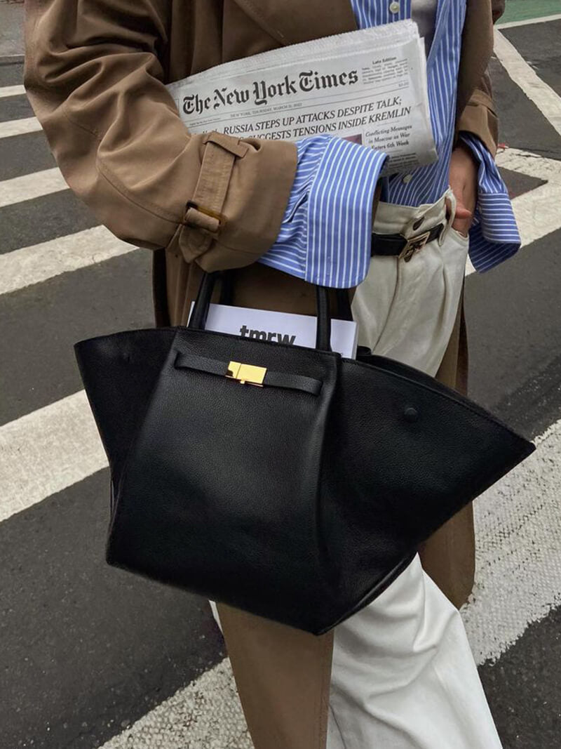 Damen-Shopper aus Kunstleder Groß