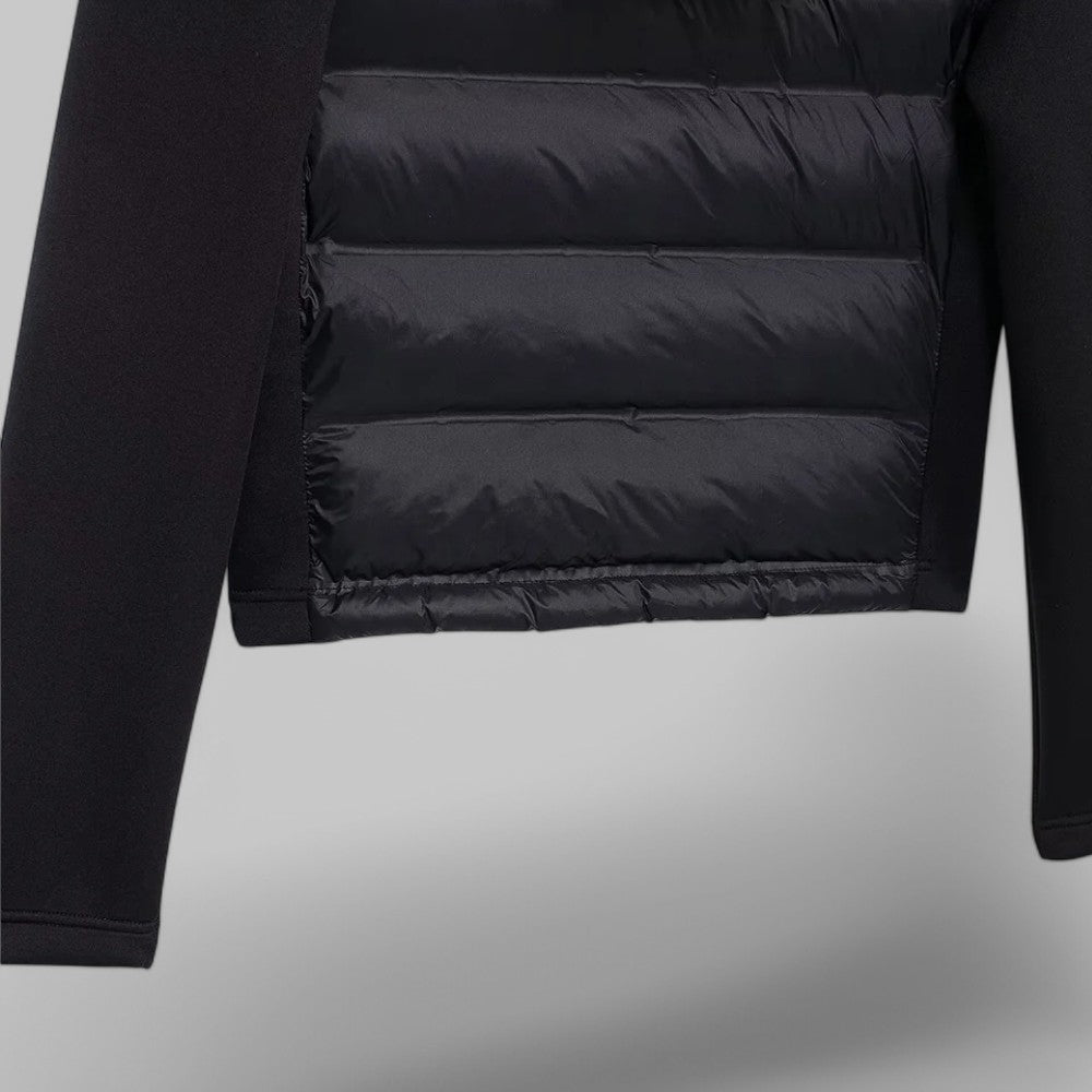 Damen Leichte Steppjacke mit Kapuze und Reißverschluss