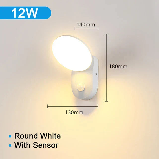 LED Außenwandleuchte Mit Bewegungsmelder