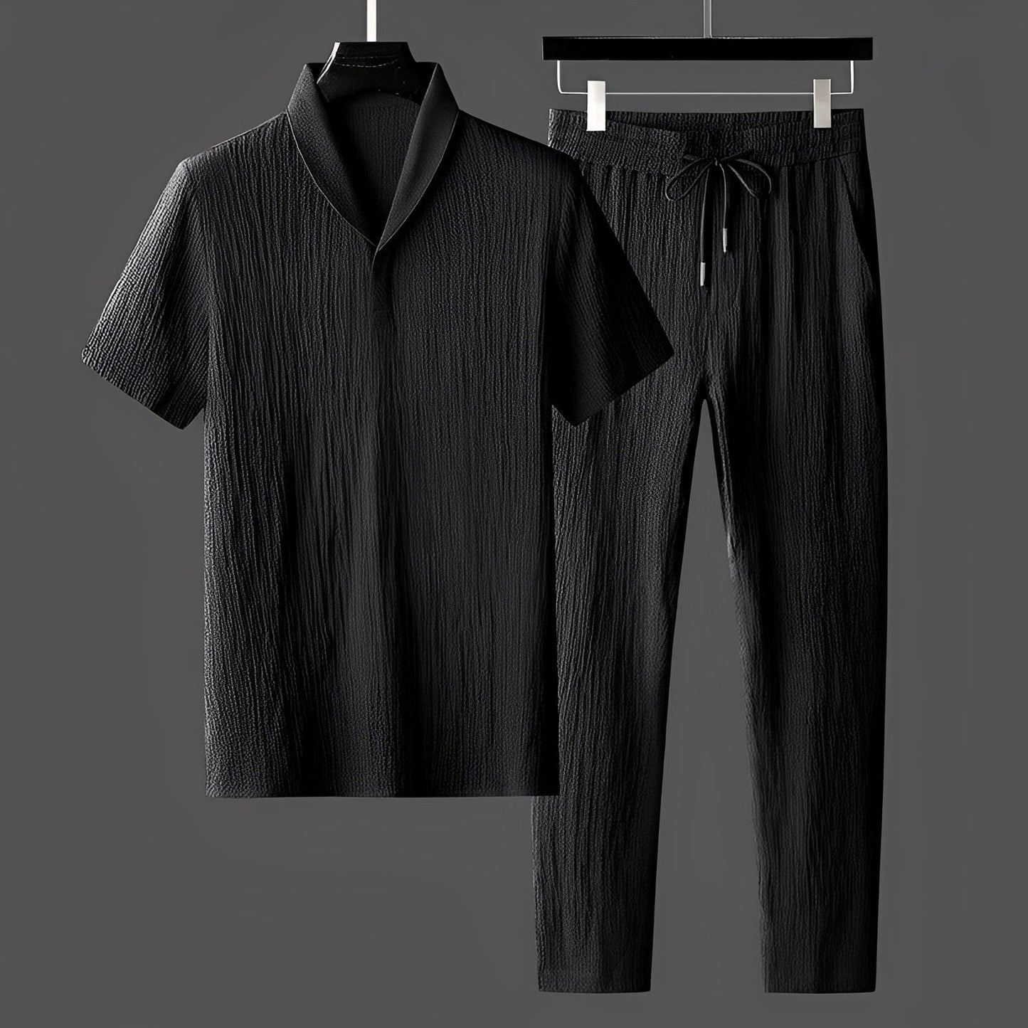 Herren Ensemble Hemd Hose Trendig