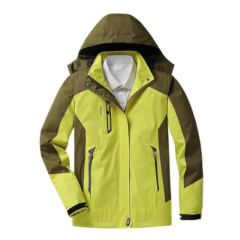 Damen Regenjacke 3-in-1 mit Kapuze