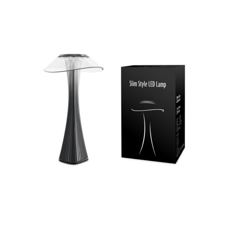 Kristall LED Tischlampe Kabellos Touch Dimmer Farbwechsel