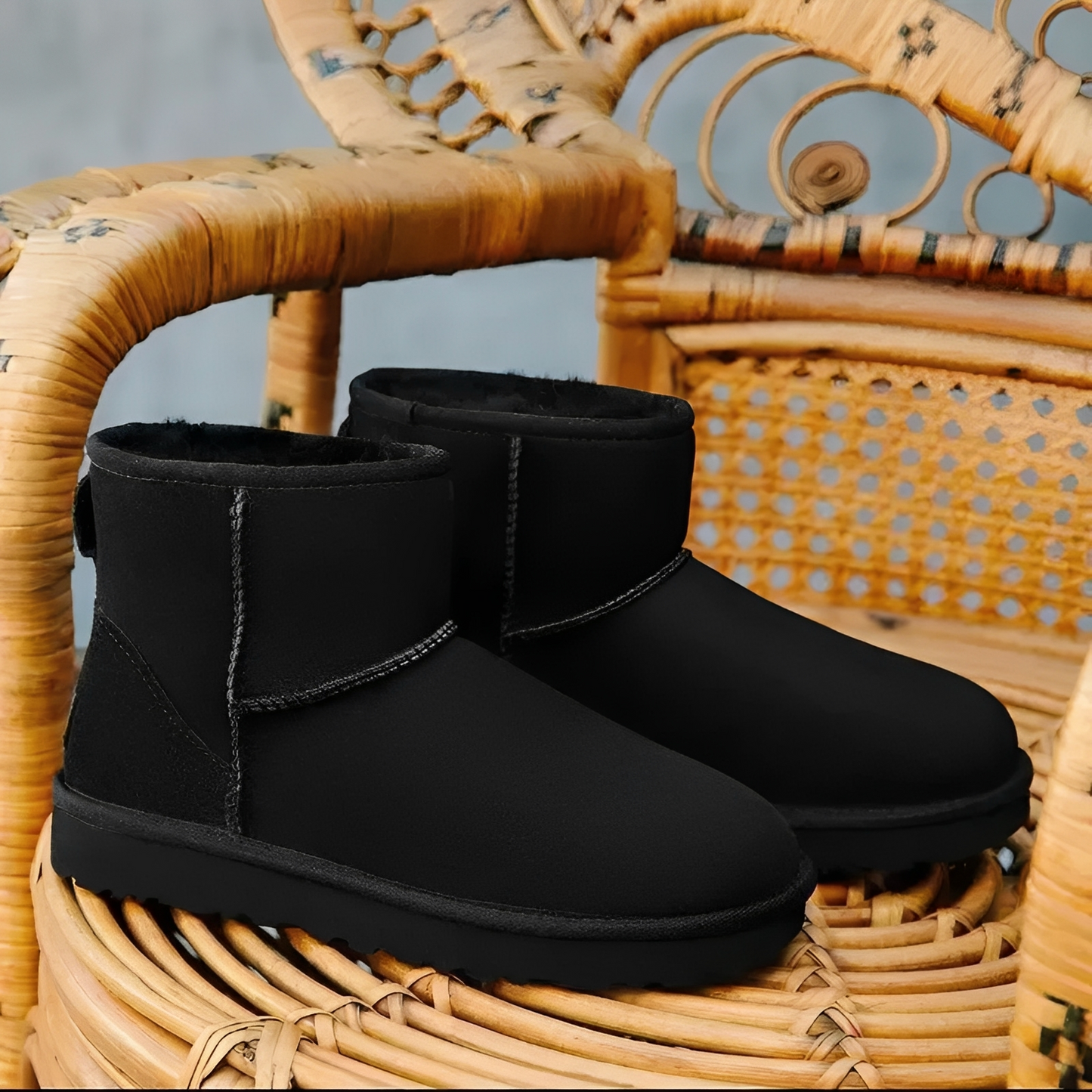 Damen Winterstiefel Bequem Warm